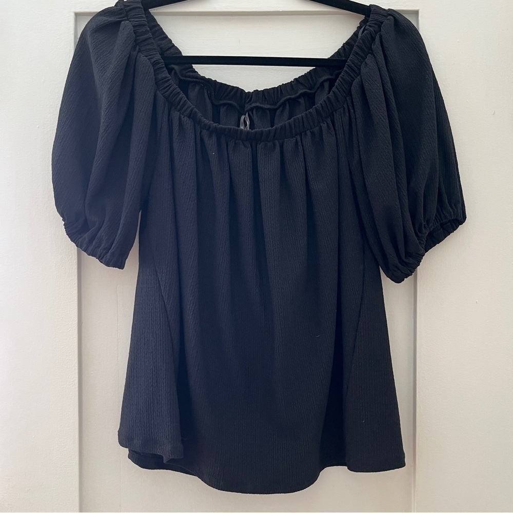 NWT Anthropologie Off-Shoulder Swing Top
